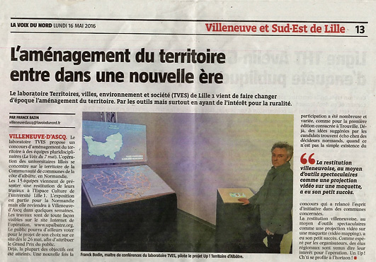 Zoom sur l'article : "L'aménagement du territoire entre dans une nouvelle ère"